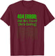 404 Error Dad Not Found He's Coding Dad Programmer Gift T-Shirt - T-Shirt | Maroon