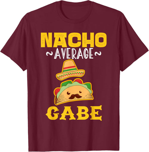 Nacho Average GABE Custom Name Cinco De Mayo Sombrero