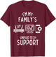 Im My Family's Unpaid Tech Support Funny Computer Programmer T-Shirt - T-Shirt | Maroon