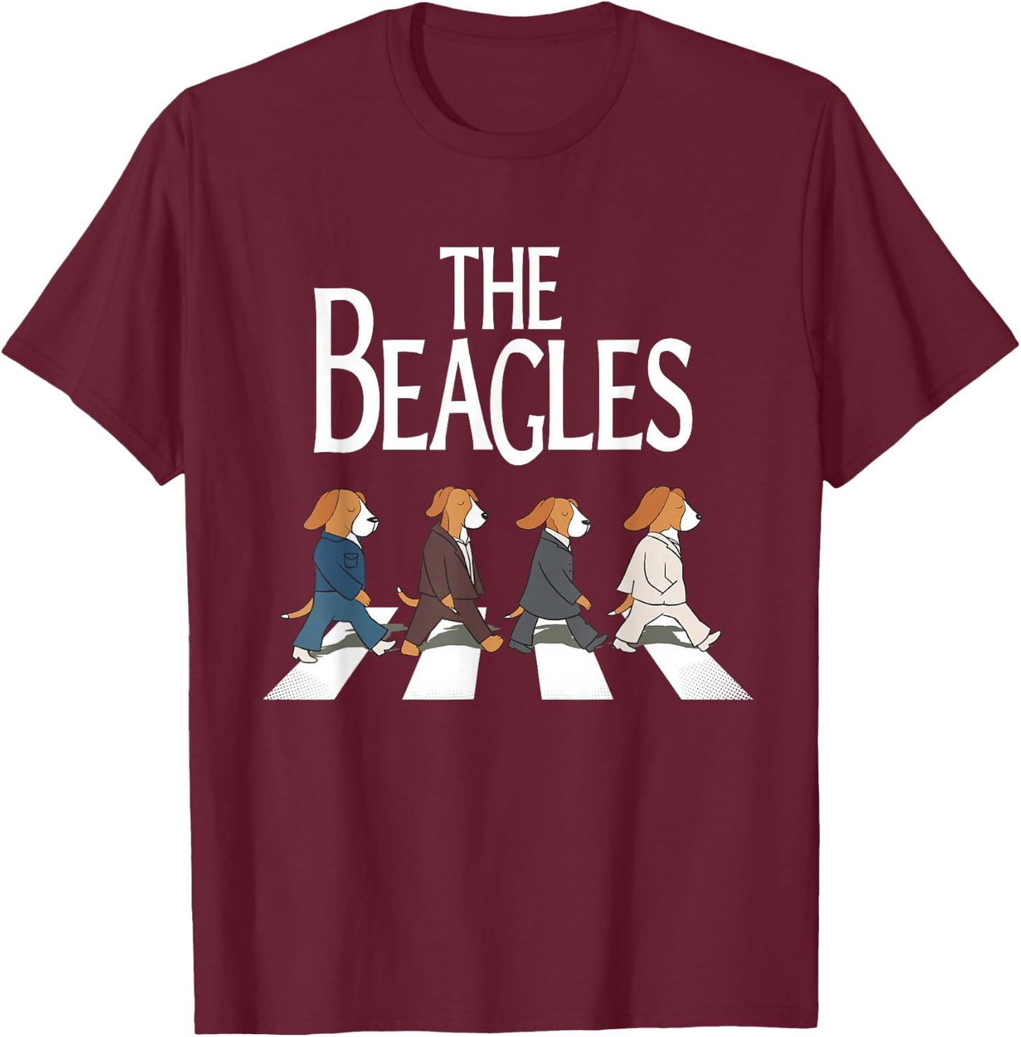 The Beagles Shirt Classic Beagle Dog Shirt for Beagle lovers T-Shirt - T-Shirt | Maroon