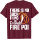 Fire Dancing Fire Poi Equipment Spinning Fire Spinner T-Shirt - T-Shirt | Maroon