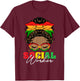 Black History Month Social Worker Social Work Month Women T-Shirt - T-Shirt | Maroon