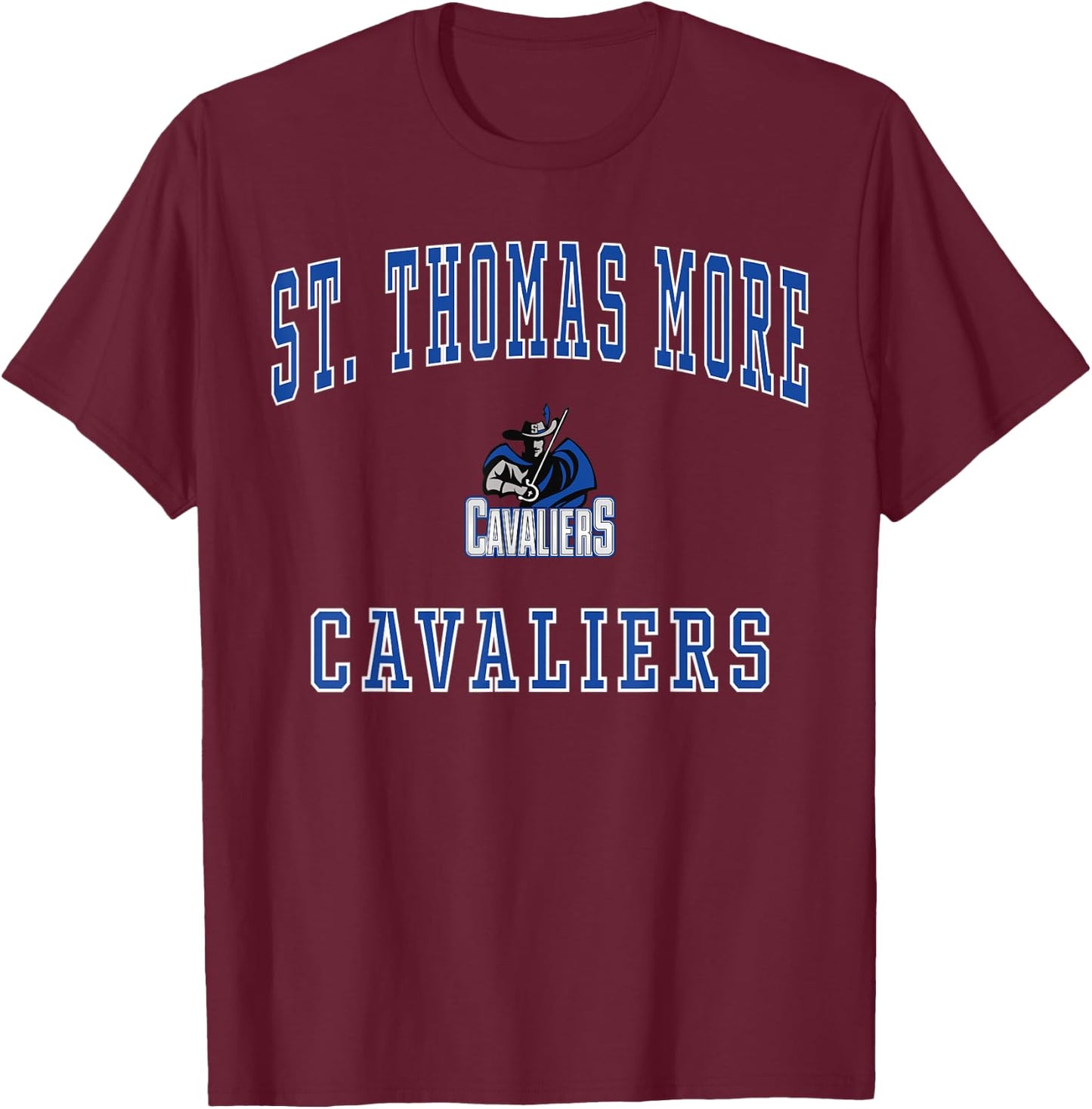 St. Thomas More High School Cavaliers T-Shirt - T-Shirt | Maroon