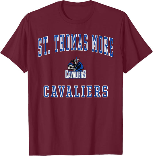 St. Thomas More High School Cavaliers T-Shirt - T-Shirt | Maroon
