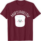 Marshmallow Kawaii T-Shirt - T-Shirt | Maroon