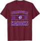 Collinsville Kahoks Logo 2025 HS T-Shirt - T-Shirt | Maroon