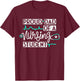 Proud Dad Of A Nursing Student Future RN Daughter Nurses Dad T-Shirt - T-Shirt | Maroon