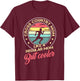 Vintage Cross Country Mom Like A Regular Mom But Cooler T-Shirt - T-Shirt | Maroon