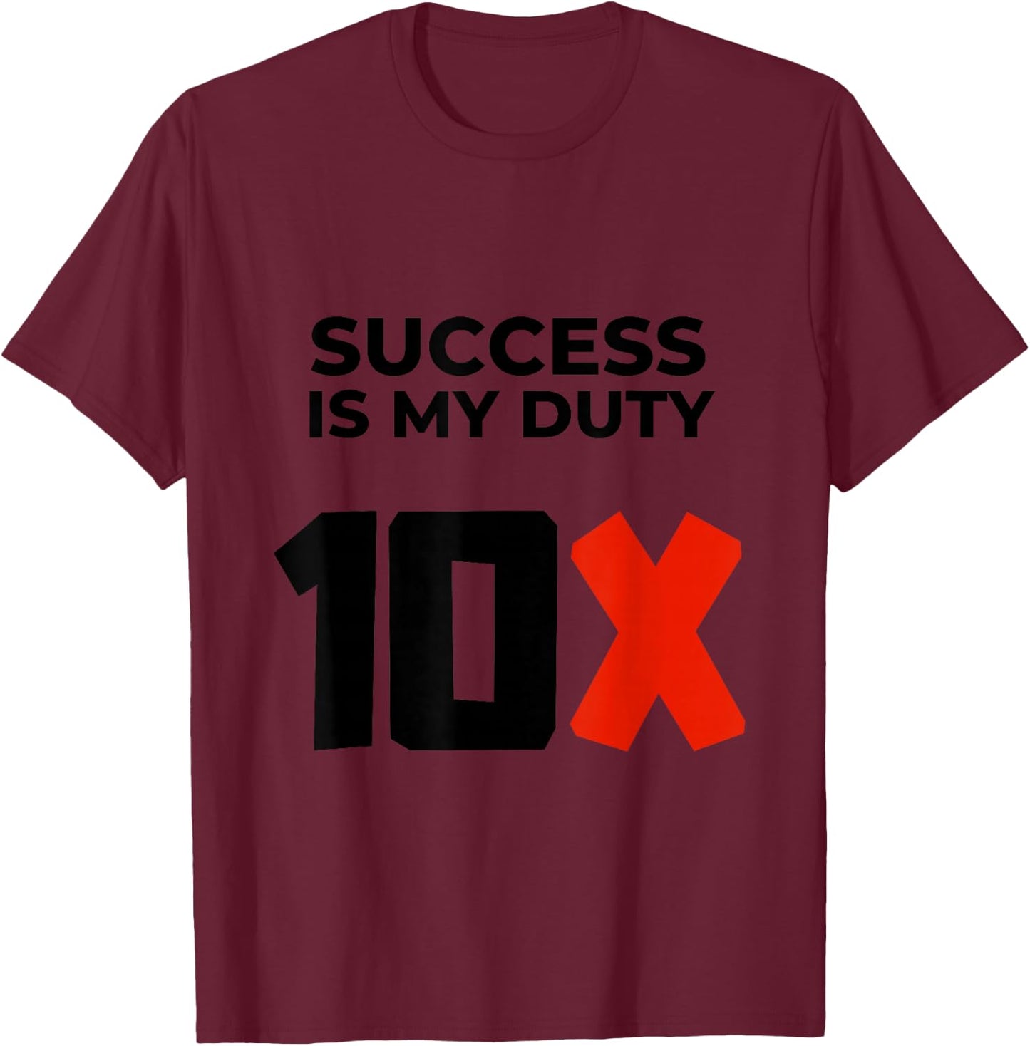 Grant Cardone 10x Life And Success T-Shirt - T-Shirt | Maroon