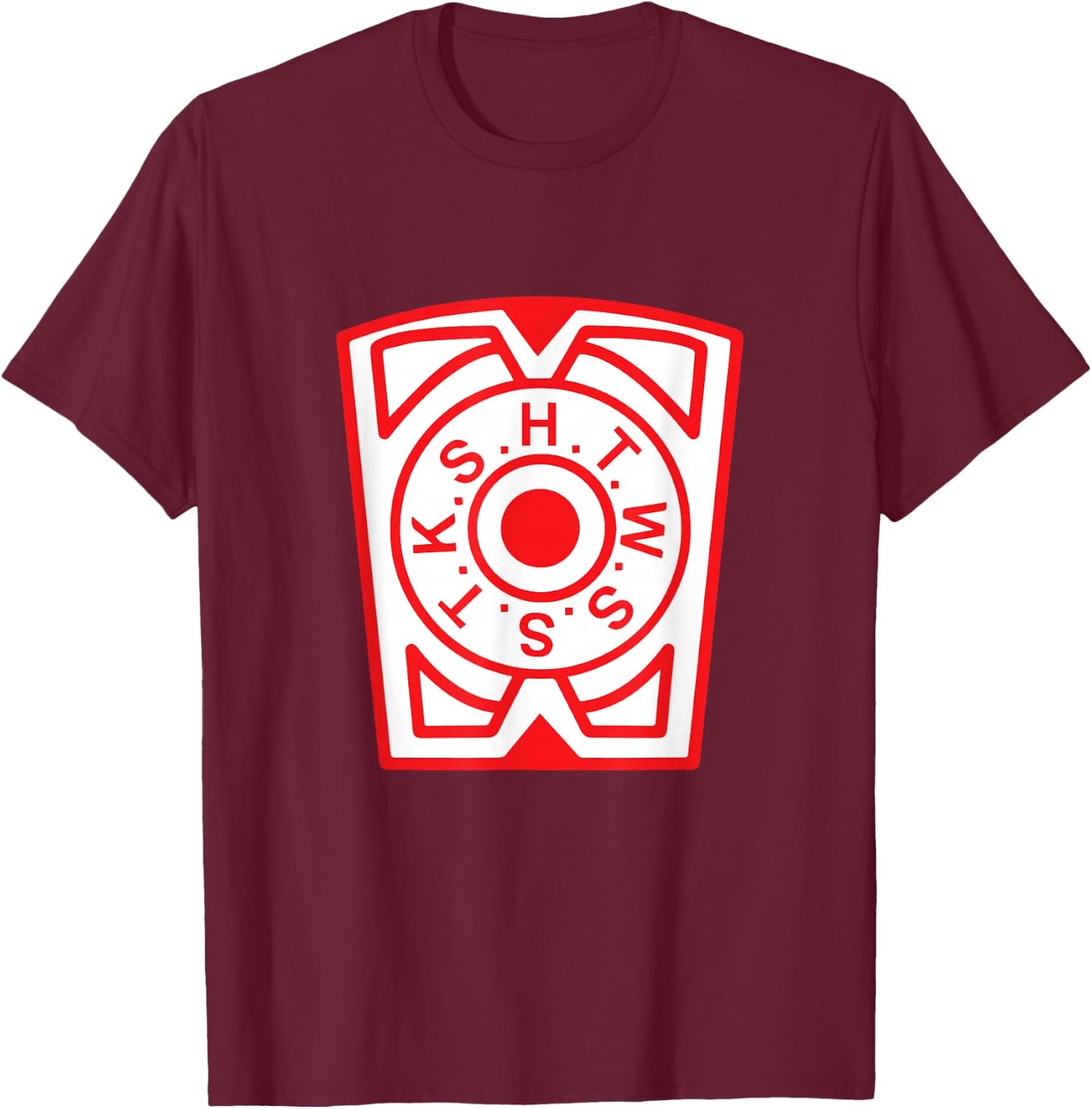 Royal Arch Mason Mark Master Keystone Masonic T-Shirt - T-Shirt | Maroon