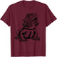 Bearded Dragon T-Shirt - T-Shirt | Maroon