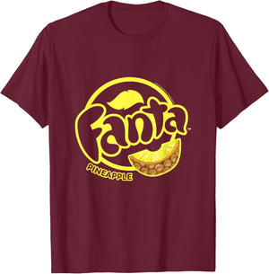 Coca-Cola - Fanta Pineapple T-Shirt - T-Shirt | Maroon