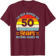 I've Been Married For 50 Years Nothing Scares Me T-Shirt - T-Shirt | Maroon