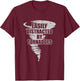 Easily Distracted by Tornadoes - Storm Chasing Tornados T-Shirt - T-Shirt | Maroon
