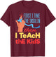Diabetic Teacher Diabetes Awareness Insulin Blue Ribbon T-Shirt - T-Shirt | Maroon