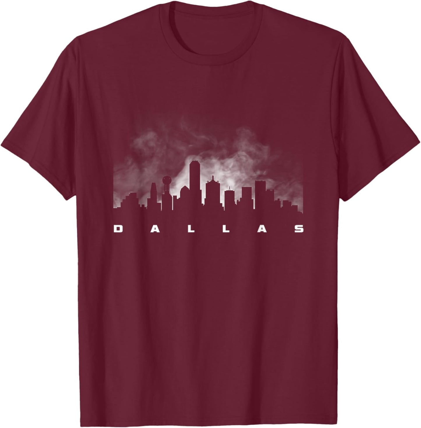 Dallas Texas T-Shirt - T-Shirt | Maroon