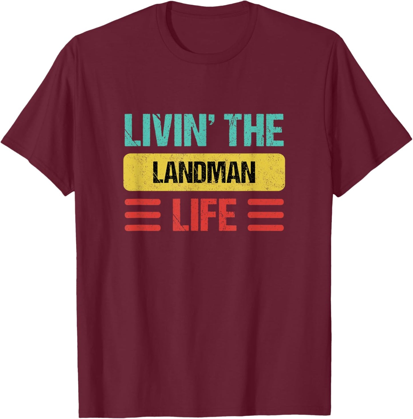 Landman T-Shirt - T-Shirt | Maroon