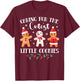 Pediatric Nurse Caring For The Cutest Cookies Gingerbread T-Shirt - T-Shirt | Maroon