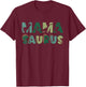 Mama Saurus Matching Family Birthday Dinosaur Men Women Kids T-Shirt - T-Shirt | Maroon