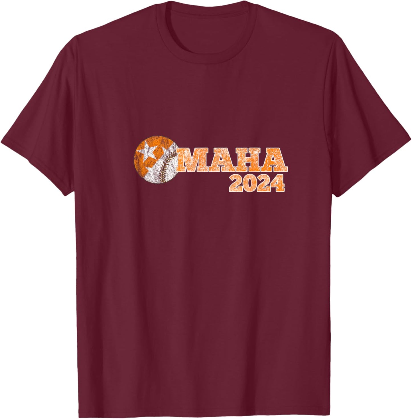 Fan of Tennessee In Baseball Going To Omaha T-Shirt - T-Shirt | Maroon