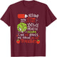 Ketchup With Jesus I Vegan Jesus Christ Christian Veggie Pun T-Shirt - T-Shirt | Maroon