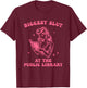 Biggest S.l.u.t At The Public Library Design T-Shirt - T-Shirt | Maroon