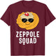Saint Joseph's Day Zeppole Squad Sunglasses Italian Pastry M T-Shirt - T-Shirt | Maroon