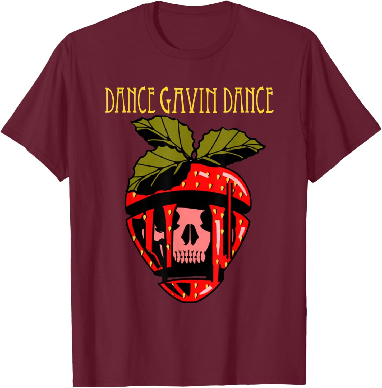 Dance Gavin Dance merch- We Own The Night -Dance Gavin Dance T-Shirt - T-Shirt | Maroon