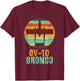 Vintage OV-10 Bronco Military Aviation Shirt T-Shirt - T-Shirt | Maroon