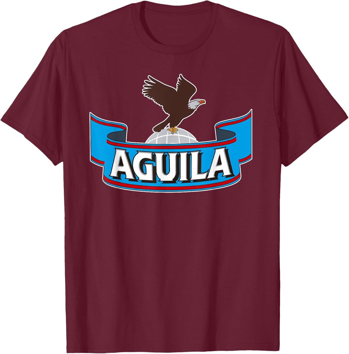 Cerveza Aguila Or Beer Sinigual And Siempre Decolombia Gift T-Shirt - T-Shirt | Maroon