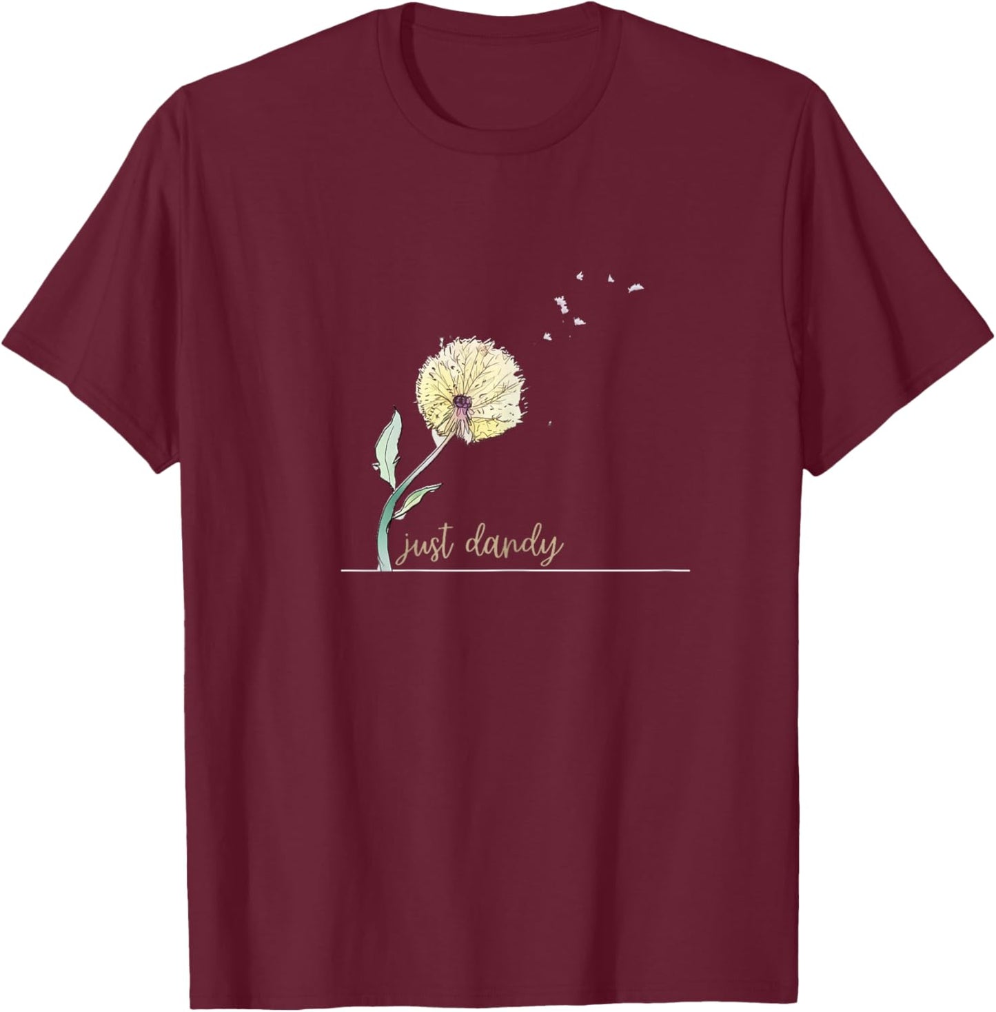 Just Dandy T-Shirt - T-Shirt | Maroon