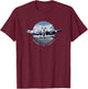 Vought F4U Corsair WW2 Fighter T-Shirt - T-Shirt | Maroon