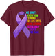 Cancer Awareness Care - Be Strong, this is your only choice T-Shirt - T-Shirt | Maroon