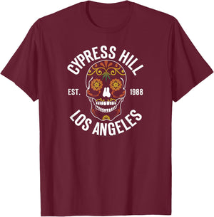 Cypress Hill - Till Death Do Us Part T-Shirt - T-Shirt | Maroon