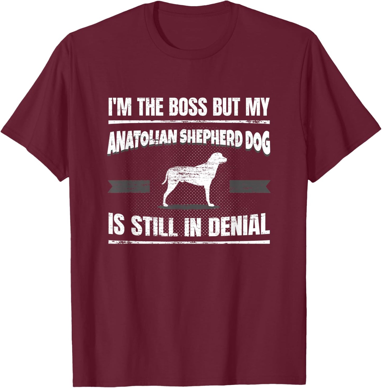 Anatolian Shepherd T-Shirt - T-Shirt | Maroon