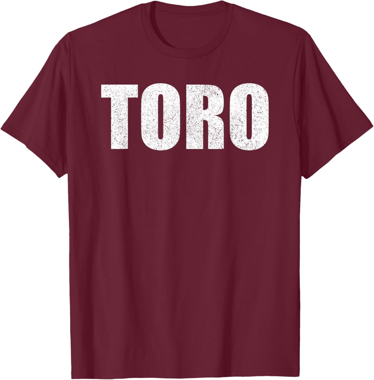 Toro Surname Retro Hispanic Mexican Spanish Family T-Shirt - T-Shirt | Maroon