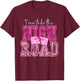 I'ma Take The HIGH ROAD Pink Vintage Design T-Shirt - T-Shirt | Maroon
