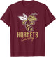 Licking Heights Hornets Logo Country HS T-Shirt - T-Shirt | Maroon