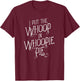 New England Gifts Maine Treat Whoopie Pie Dessert Lovers T-Shirt - T-Shirt | Maroon