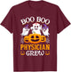 Boo Boo Physician Crew T-Shirt - T-Shirt | Maroon