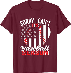 Baseball T-Shirt - T-Shirt | Maroon