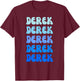 Derek T-Shirt - T-Shirt | Maroon