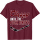 Classy Until The Puck Drops T-Shirt - T-Shirt | Maroon
