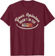 NICE 'N COOL Funny Cooking Gift Chef Your Opinion Wasn't In My Recipe , Small, Black T-Shirt - T-Shirt | Maroon