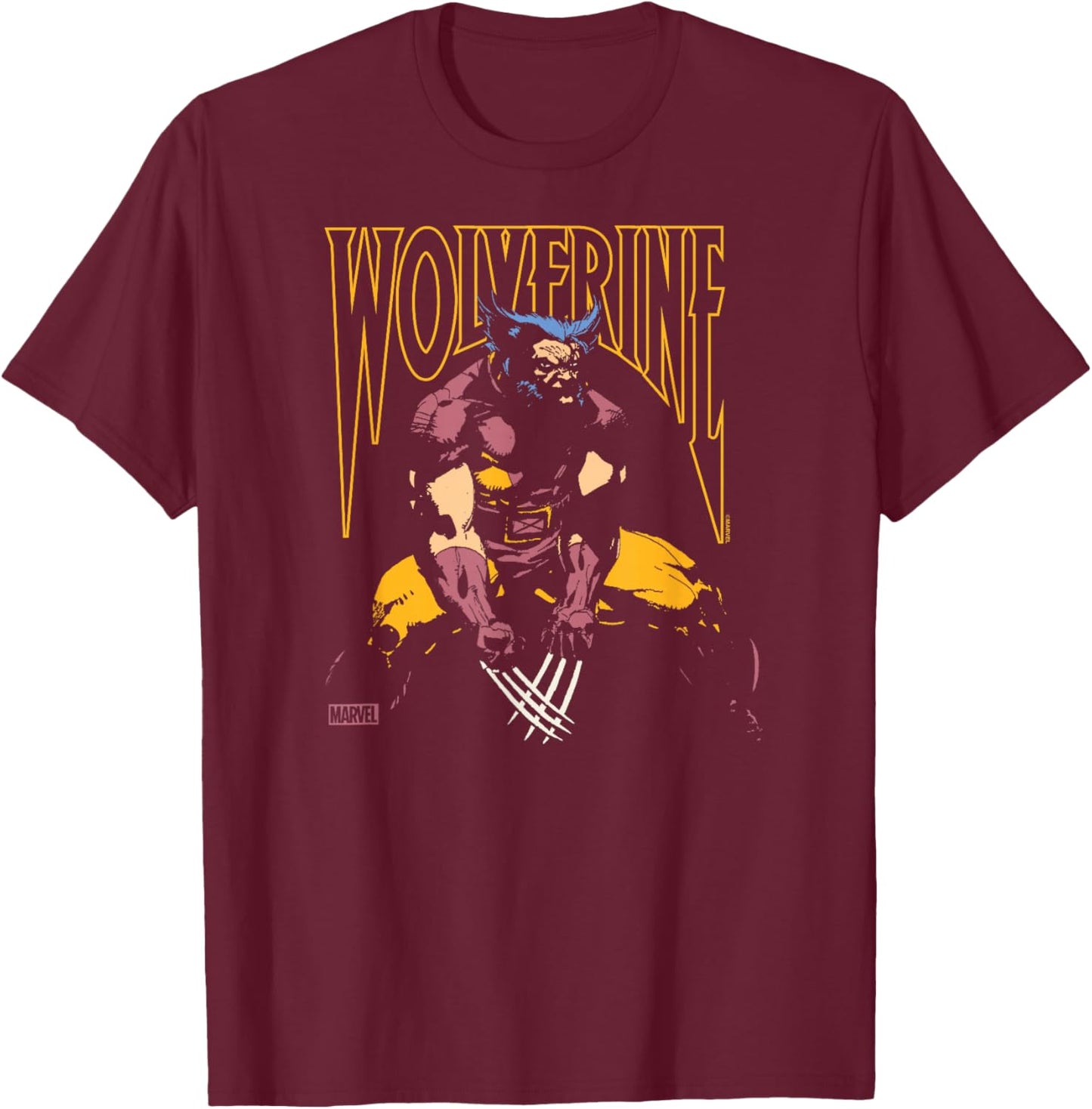 Wolverine - Silhouette T-Shirt - T-Shirt | Maroon