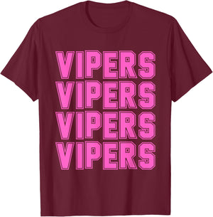 Vipers T-Shirt - T-Shirt | Maroon