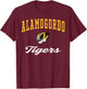 Alamogordo High School Tigers C3 T-Shirt - T-Shirt | Maroon