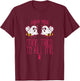 Check Your Boo-bees Funny Halloween Breast Cancer Awareness T-Shirt - T-Shirt | Maroon