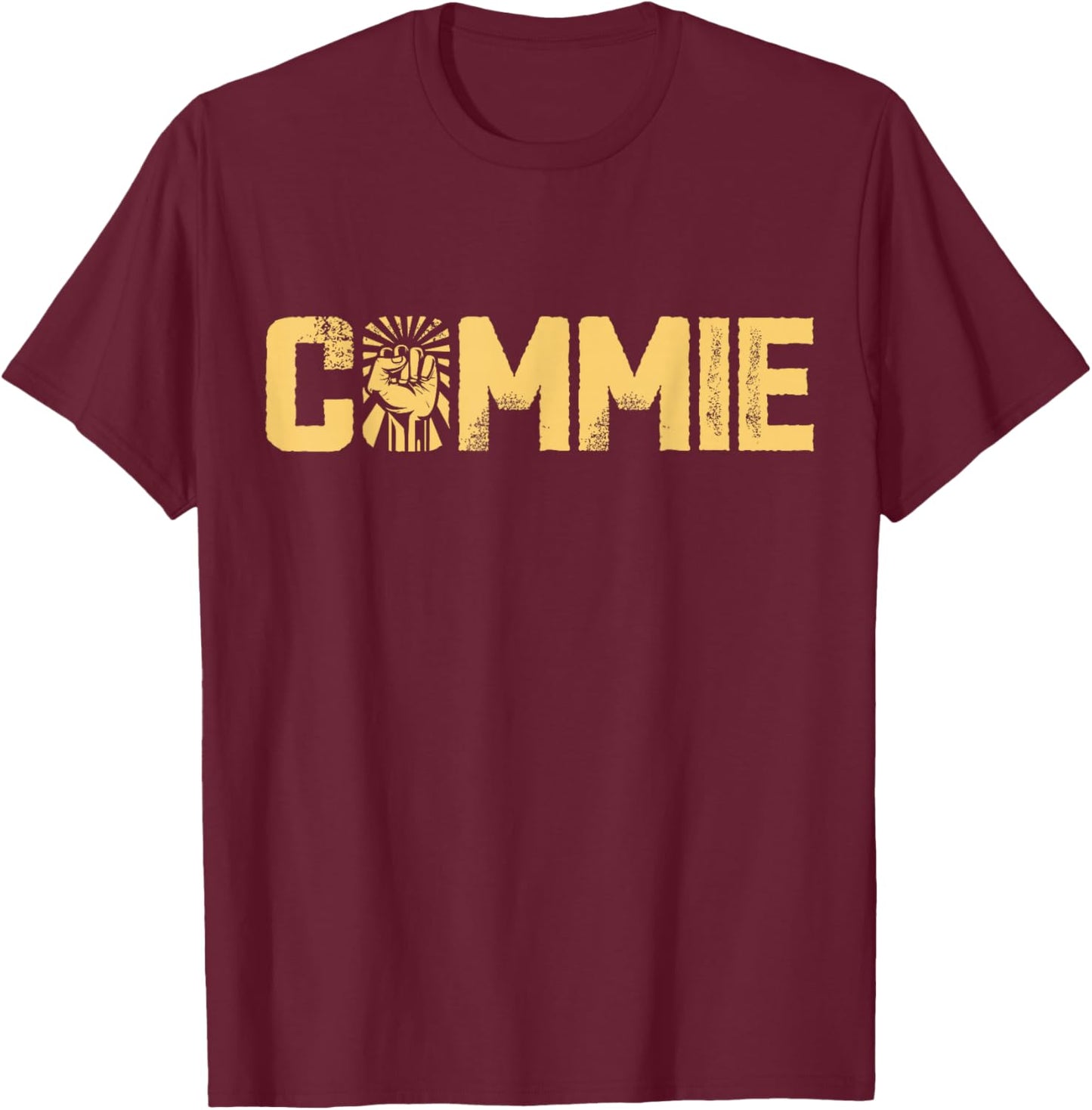 Commie Shirt | Kommunistisches Hemd | Sozialistische Arbeiter Kommunismus T-Shirt - T-Shirt | Maroon