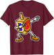 Dabbing Dreidel Shirt, Funny Chanukah Gifts for Kids, Dab T-Shirt - T-Shirt | Maroon